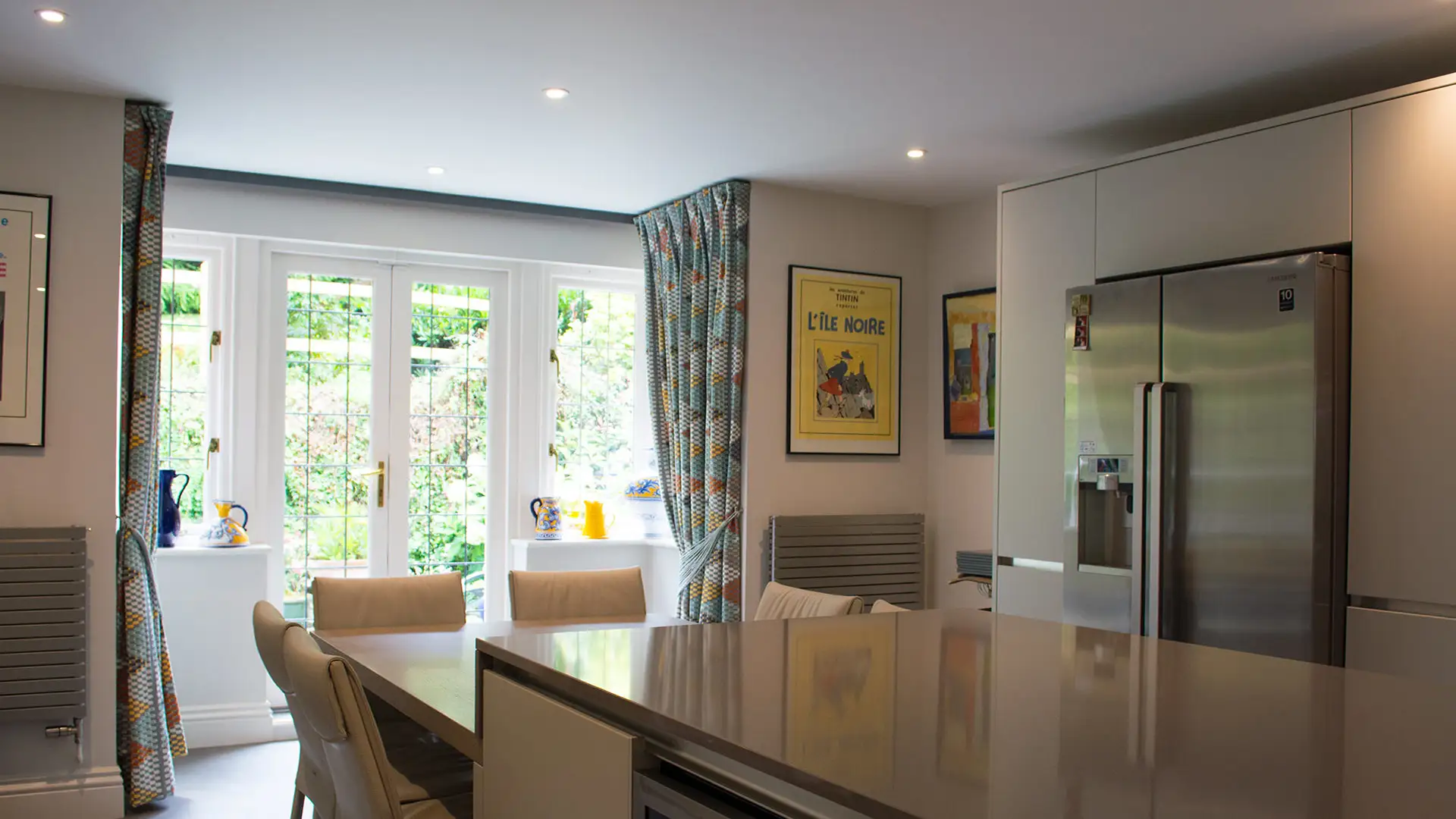 Tunbridge Wells Kitchen island and doors design and refurbishment